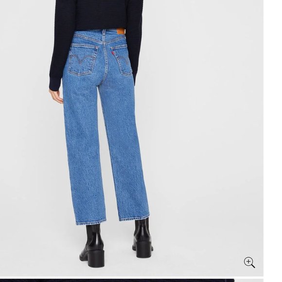 Levi's Ribcage Straight Ankle W28 L27 - Picture 5 of 16